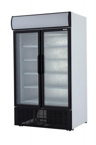 KH-VC1100 GDCA | Nyíló üvegajtós, felépítményes hűtővitrin