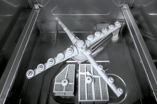 Omniwash - EASY E50 - tányérmosogató gép - mosó és öblítőszer adagolóval - gravitációs kivitel