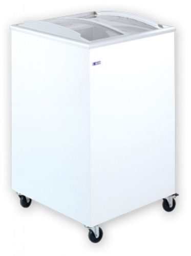 KH-CF100 SCB | Mélyhűtőláda csúszó domború üvegtetővel
