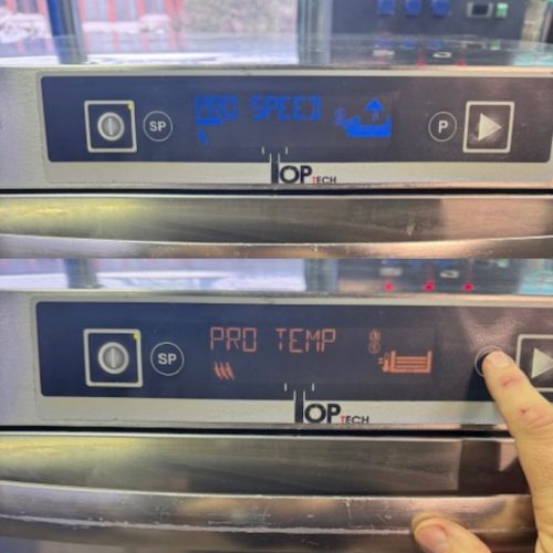 Colged TopTech 36-23TD - használt professzionális tányérmosogató gép