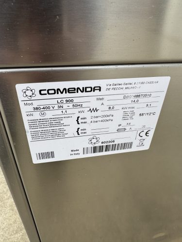 COMENDA LC900 - használt kalapos tányérmosogató gép