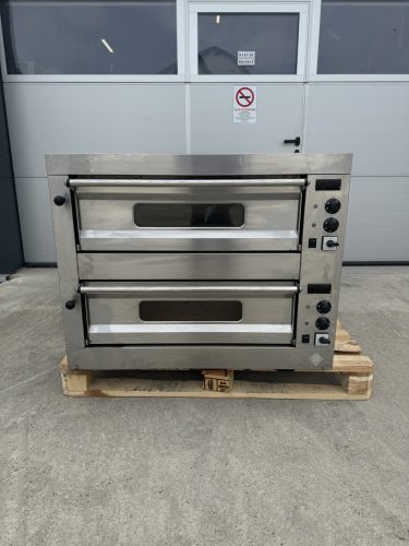 RM Gastro P-8 Digitális Kétaknás pizzakemence