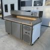 Pizzapult hűtött 2 ajtós gránitlapos oldal kompresszoros 6xGN1/3-os feltéthűtővel