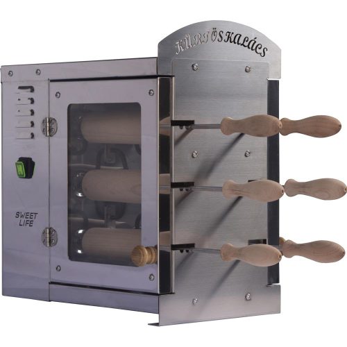 Kürtőskalács sütő 6-os elektromos