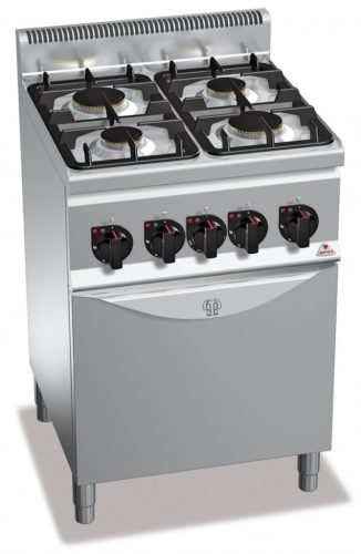 Berto's gáztűzhely (12,4 kW)