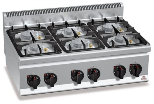 Berto's gáztűzhely (18,6 kW)
