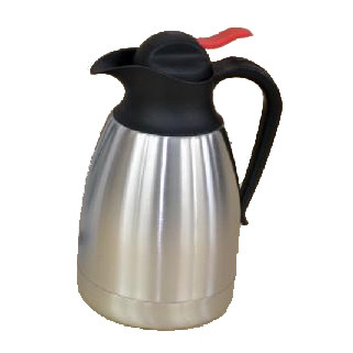 Termosz rozsdamentes 1,2 L-es csőrös nyomógombos