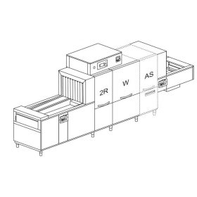 QX 246 | DIHR szalagos tányérmosogatógép