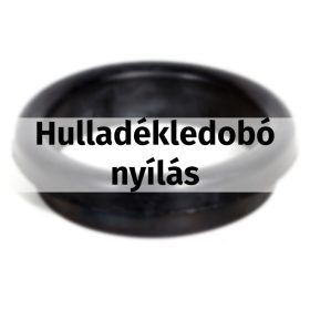 Hulladékledobó nyílás