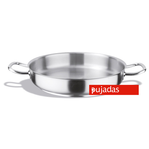 Rozsdamentes serpenyő két füllel